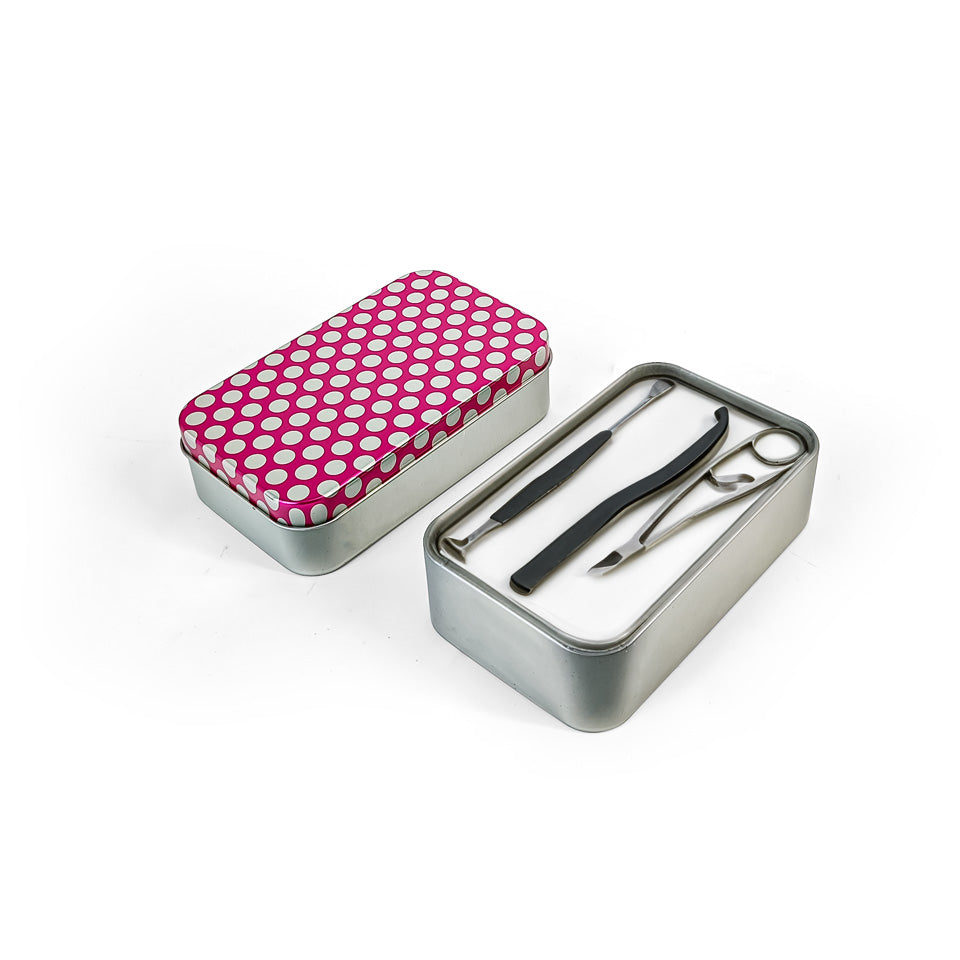 Jinyuanbao cheap price rectangular nail clipper tin box